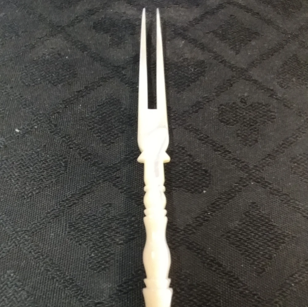 Vintage Mother of Pearl Pickle/Olive Fork